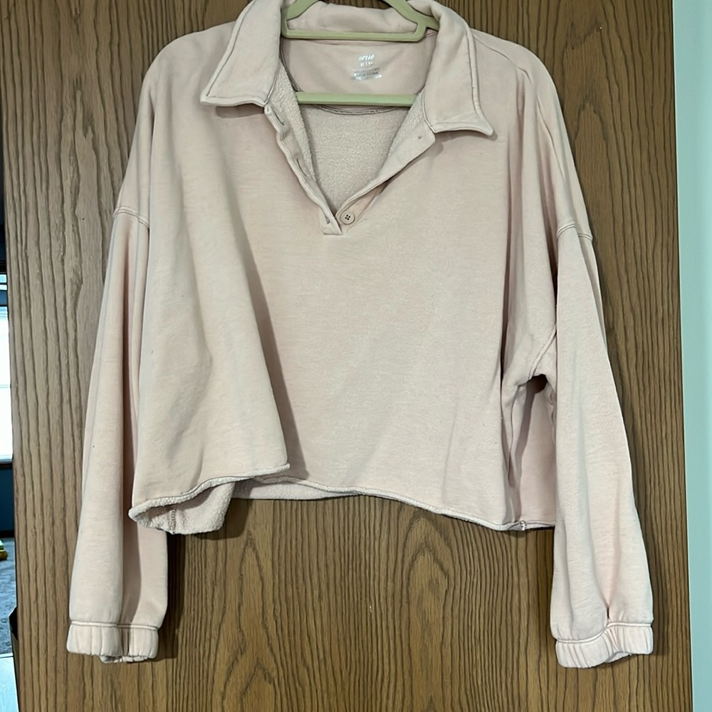 Aerie crop sweatshirt